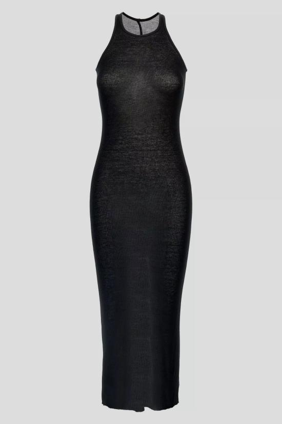 25SS 릭 오웬스 롱 원피스 RP01E7549 RC09 Black