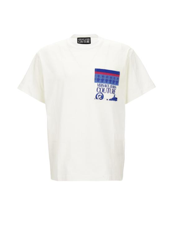  베르사체 반팔 티셔츠 76GAH6RB JS334003 White