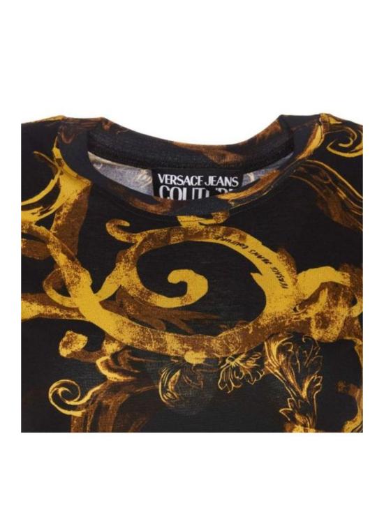  베르사체 반팔 티셔츠 76HAH6D8 JS287G89 Black - VERSACE