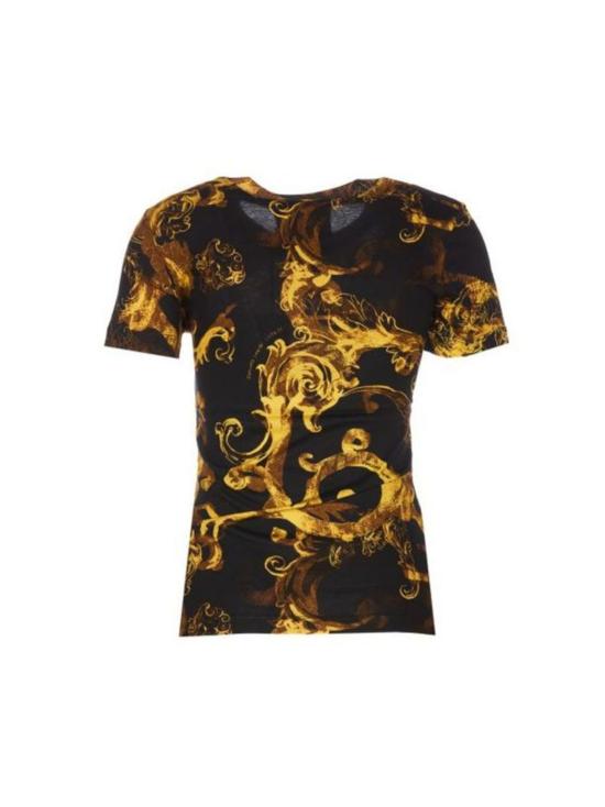  베르사체 반팔 티셔츠 76HAH6D8 JS287G89 Black - VERSACE