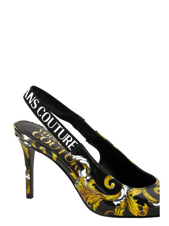 25SS 베르사체 힐/펌프스 78VA3S52 ZS366G89 Black - VERSACE