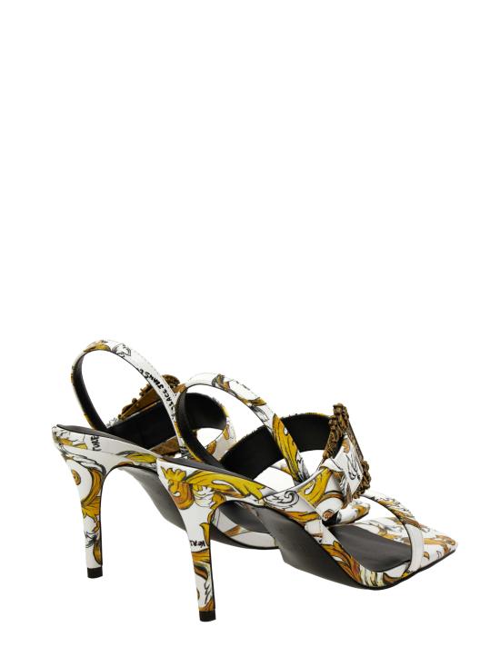 25SS 베르사체 힐/펌프스 78VA3S71 ZS366G03 White - VERSACE