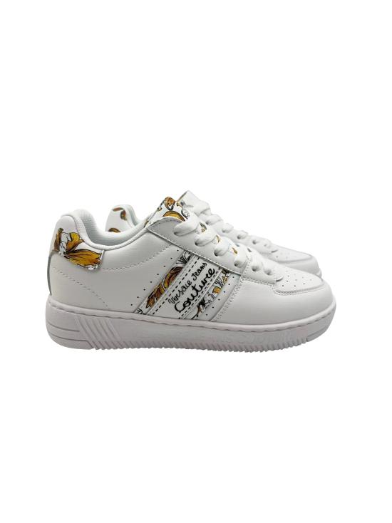 25SS 베르사체 로고 메이사 스니커즈 78VA3SJ7 ZPB11G03 White - VERSACE