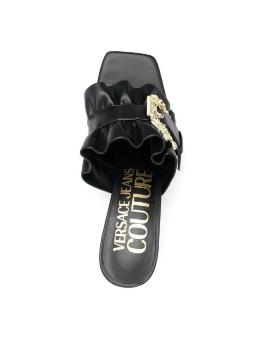 25SS 베르사체 뮬/슬리퍼 78VA3S70 71570899 Black - VERSACE