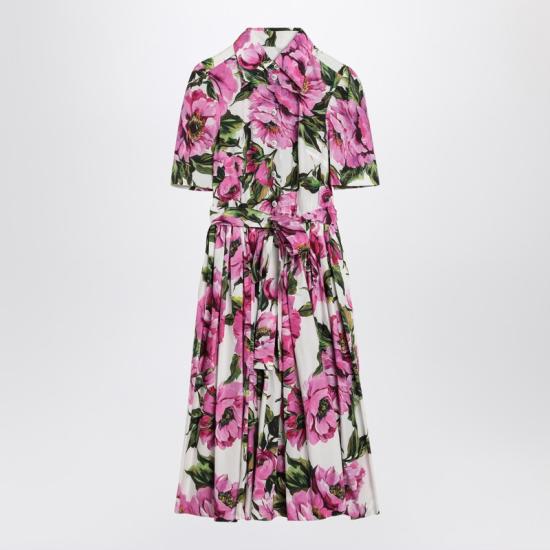 25SS 돌체앤가바나 미디 원피스 F6AGMTHS5S3 XI DOLCE HA5KR 102 red