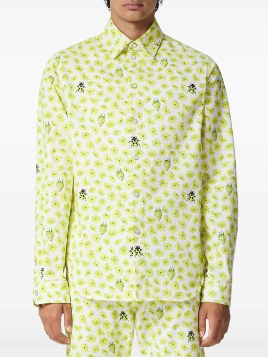  베르사체 긴팔 셔츠 10189261A13598 white - VERSACE