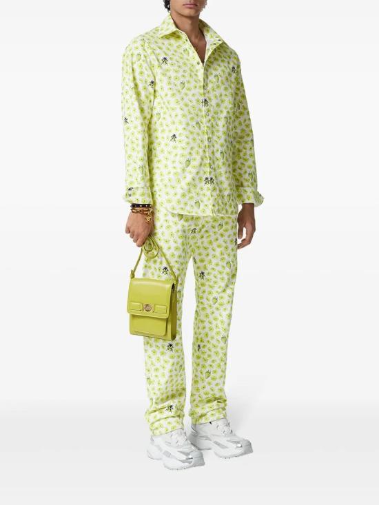  베르사체 긴팔 셔츠 10189261A13598 white - VERSACE