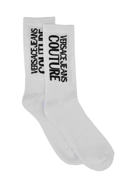 24FW 베르사체 양말 77HA0J03 ZG081L02 White
