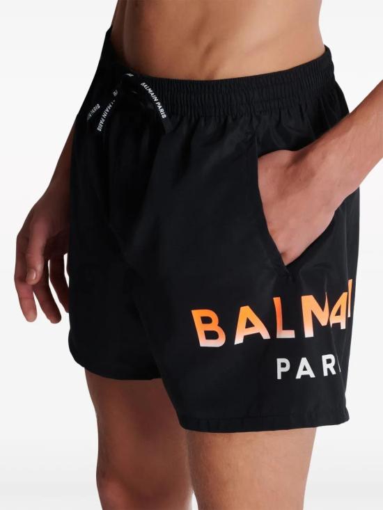  발망 스윔팬츠 BWB641210 black - BALMAIN
