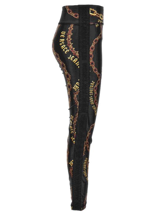 24FW 베르사체 레깅스 77HAC114 JS417G89 Black - VERSACE