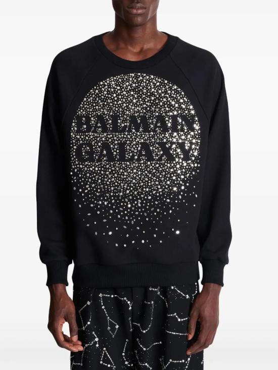  발망 긴팔 티셔츠 EH0JS146PC78 - BALMAIN