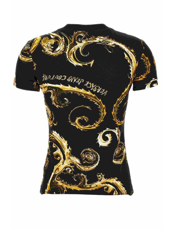  베르사체 반팔 티셔츠 77HAH608 JS409G89 Black - VERSACE