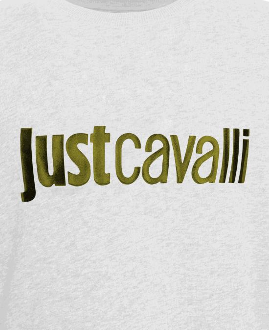  저스트까발리 긴팔 티셔츠 77OAIT00 CF500V05 Golden - JUST CAVALLI