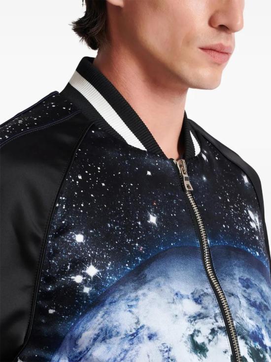  발망 봄버 자켓 EH0TFA00MH00 black - BALMAIN