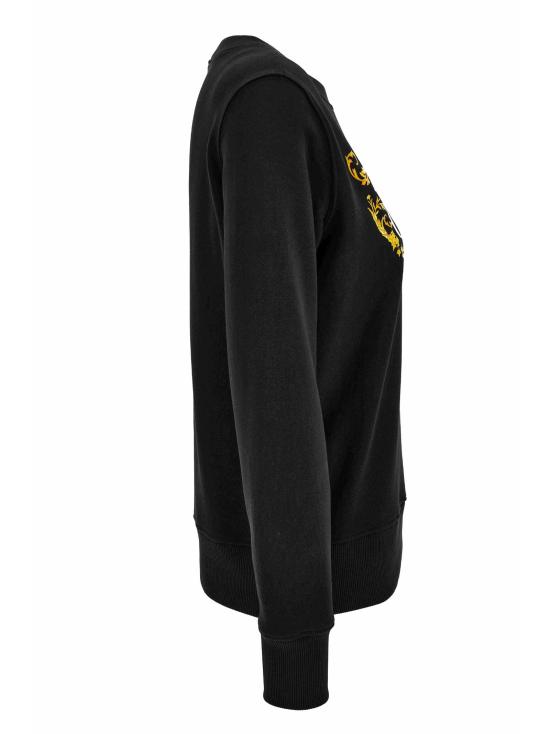 24FW 베르사체 긴팔 티셔츠 77HAIE05 CF00EG89 Black - VERSACE