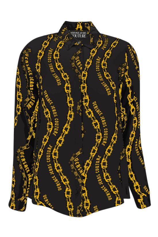 24FW 베르사체 블라우스 77HAL201 NS526G89 Black