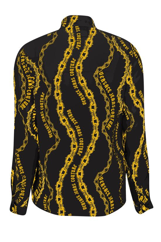 24FW 베르사체 블라우스 77HAL201 NS526G89 Black - VERSACE