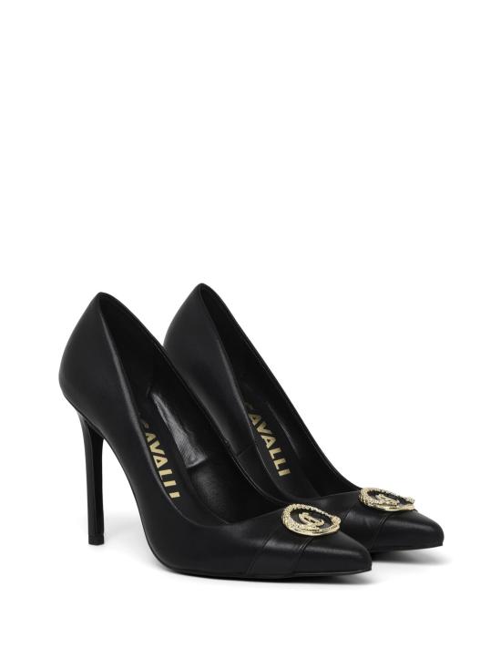  저스트까발리 힐/펌프스 77RA3S03 ZPA33899 Black