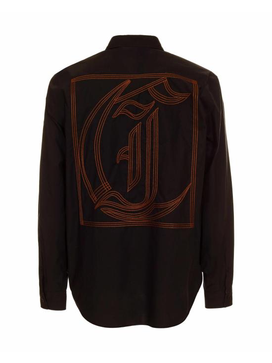  저스트까발리 긴팔 셔츠 77OALYS1 CN501899 Black - JUST CAVALLI