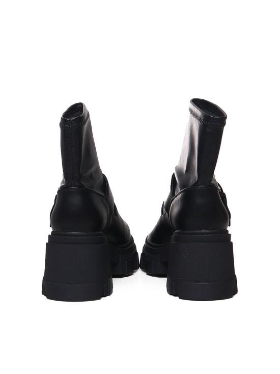 24FW 베르사체 소피 앵클 부츠 77VA3S80 71570899 Black - VERSACE