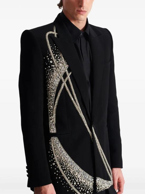  발망 자켓 EH0SE448PC78 black - BALMAIN