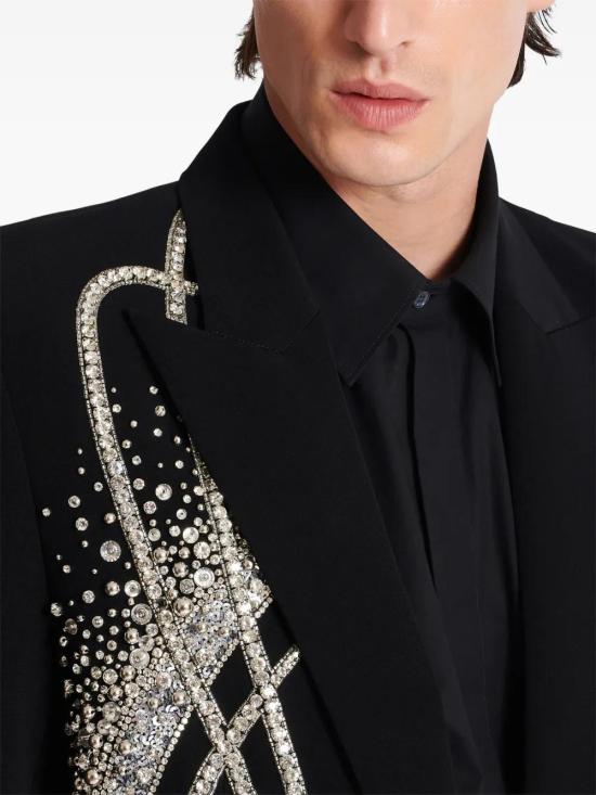  발망 자켓 EH0SE448PC78 black - BALMAIN