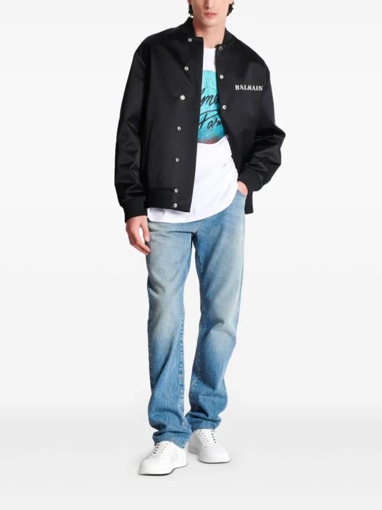  발망 데님 팬츠 EH0MI083DF44 - BALMAIN