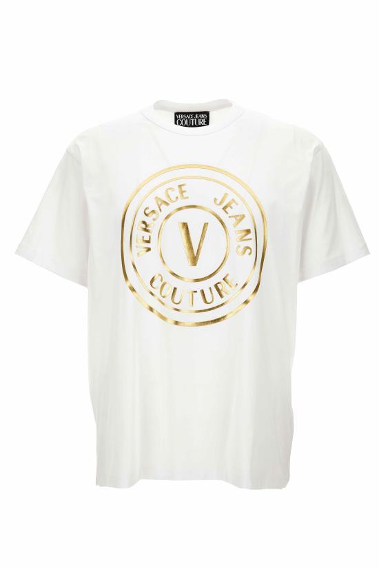  베르사체 반팔 티셔츠 77GAHT01 CJ00TG03 White