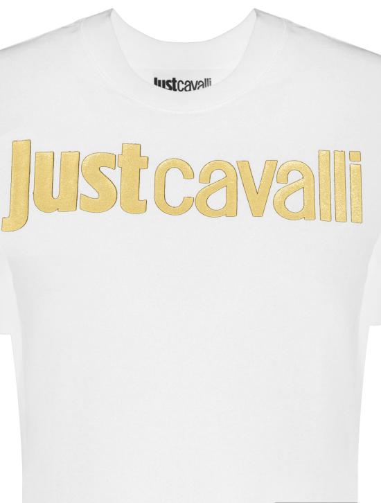  저스트까발리 반팔 티셔츠 77PAHT00 CJ500G03 White - JUST CAVALLI