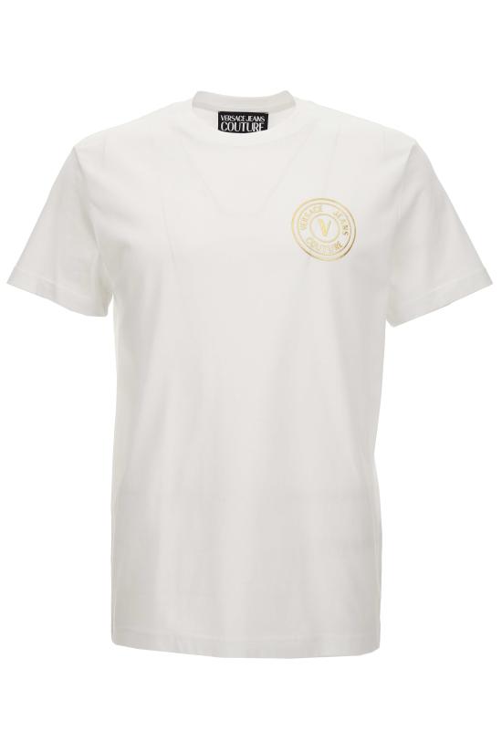  베르사체 반팔 티셔츠 77GAHT00 CJ00TG03 White