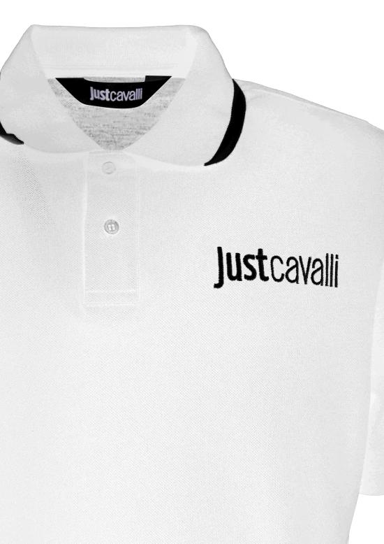  저스트까발리 폴로 티셔츠 77OAGT00 CJ506003 White - JUST CAVALLI