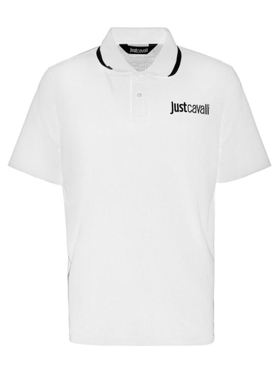  저스트까발리 폴로 티셔츠 77OAGT00 CJ506003 White