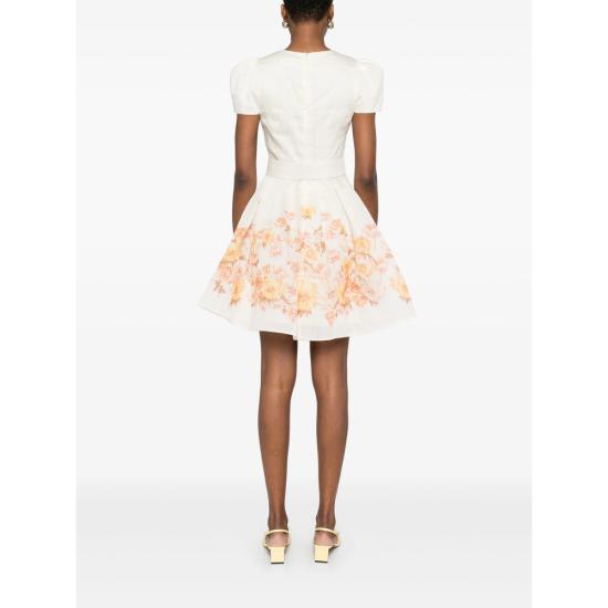 25SS Malina 숏 원피스 12248314 VANNA CRPEO NEUTRALS ORANGE - OTHER BRANDS