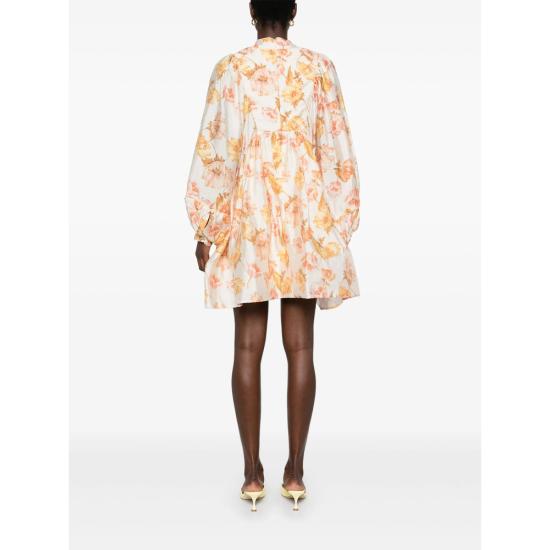 25SS Malina 숏 원피스 12248271 TYRA CRPEO NEUTRALS - MALINA