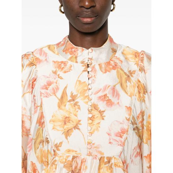 25SS Malina 숏 원피스 12248271 TYRA CRPEO NEUTRALS - MALINA