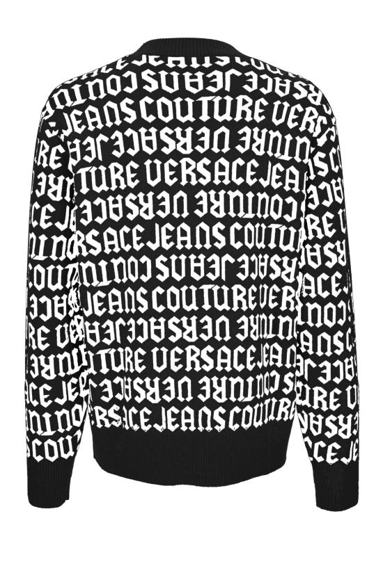 24FW 베르사체 스웨터 77GAFM03 CMN91L01 Black - VERSACE