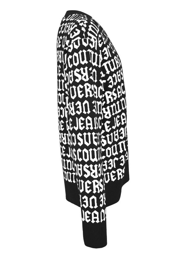 24FW 베르사체 스웨터 77GAFM03 CMN91L01 Black - VERSACE