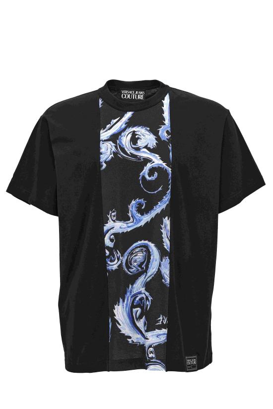  베르사체 반팔 티셔츠 77GAH612 JS388QY9 Black