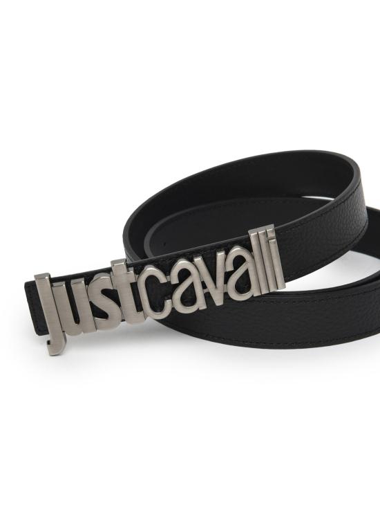  저스트까발리 가죽 벨트 77QA6F30 ZP295899 Black - JUST CAVALLI