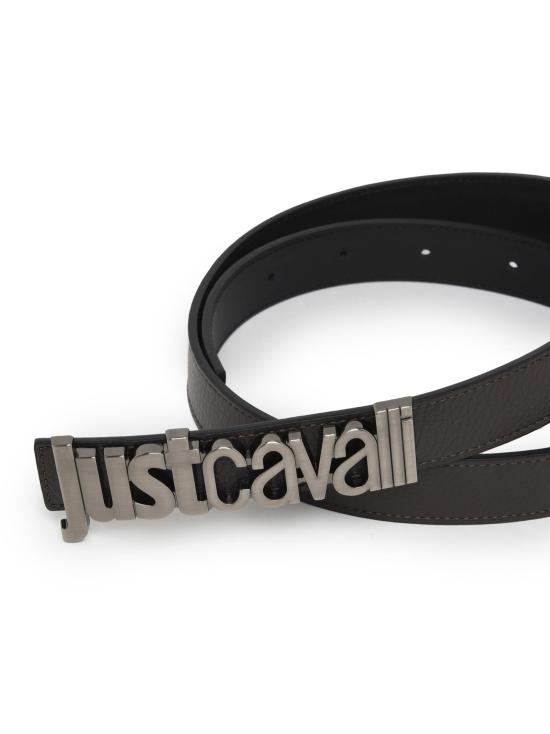  저스트까발리 가죽 벨트 77QA6F30 ZP295899 Black - JUST CAVALLI