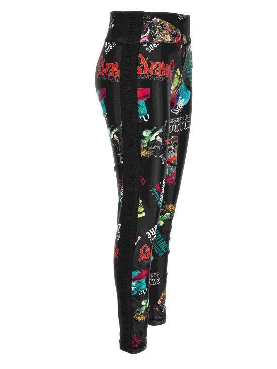 24FW 베르사체 레깅스 77HAC1S4 JS412899 Black - VERSACE