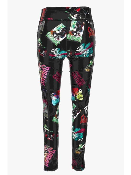 24FW 베르사체 레깅스 77HAC1S4 JS412899 Black - VERSACE