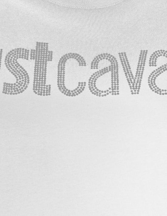  저스트까발리 반팔 티셔츠 77PAHE20 CJ110003 White - JUST CAVALLI