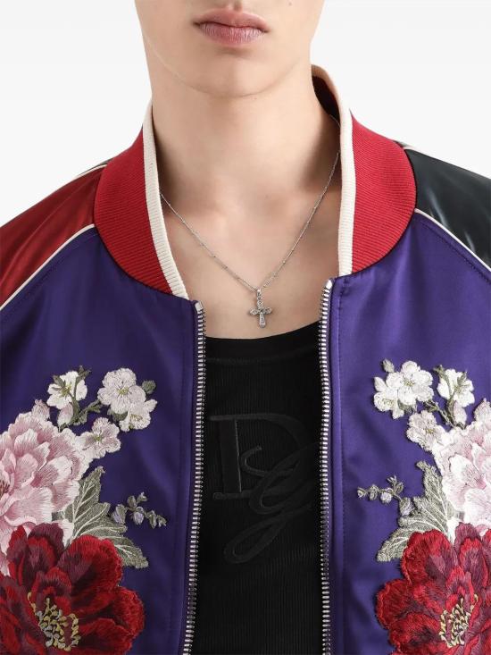  돌체앤가바나 봄버 자켓 G9ZA9ZGJ063 purple - DOLCE & GABBANA
