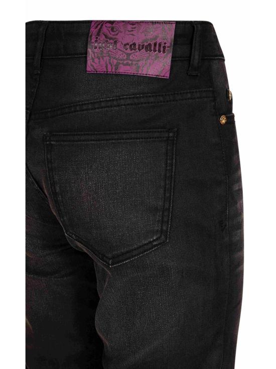  저스트까발리 데님 팬츠 77PAB501 CDWY6899 Black - JUST CAVALLI