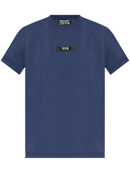  베르사체 반팔 티셔츠 77GAH6S3 J0001238 Blue