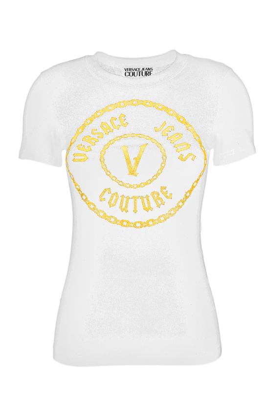  베르사체 반팔 티셔츠 77HAHT02 CJ03TG03 White