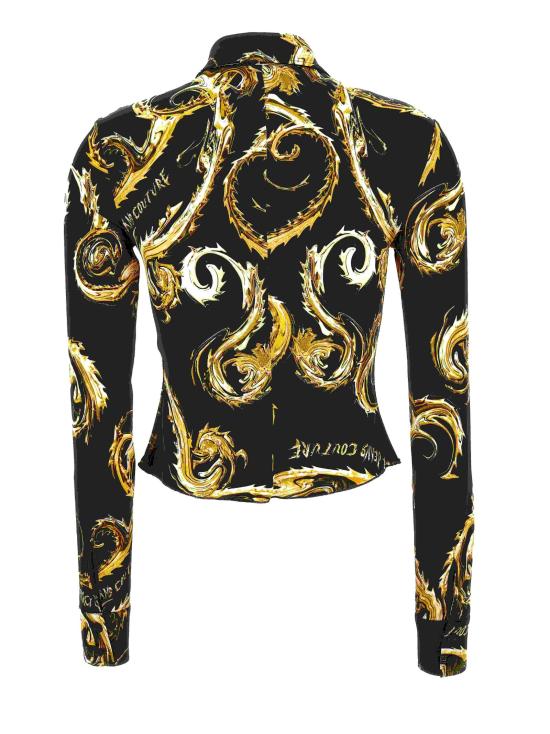 24FW 베르사체 블라우스 77HAL213 JS358G89 Black - VERSACE