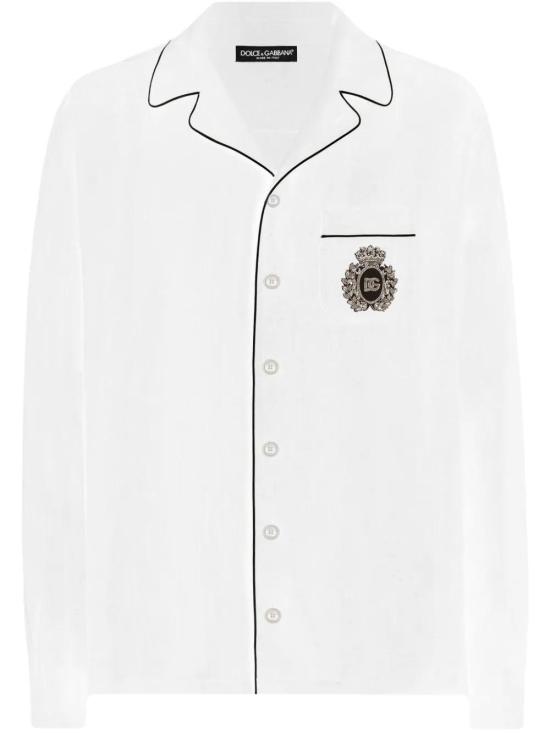  돌체앤가바나 긴팔 셔츠 G5IF1ZFU4LG white
