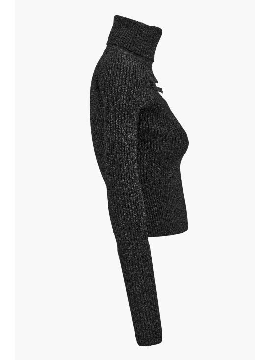 24FW 베르사체 터틀넥 77HAFM22 CM60H899 Black - VERSACE